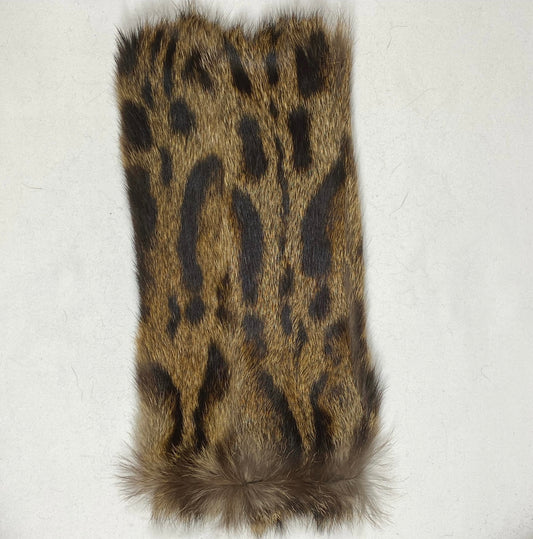 Fur Wallet / Phone Holder - Animal Print