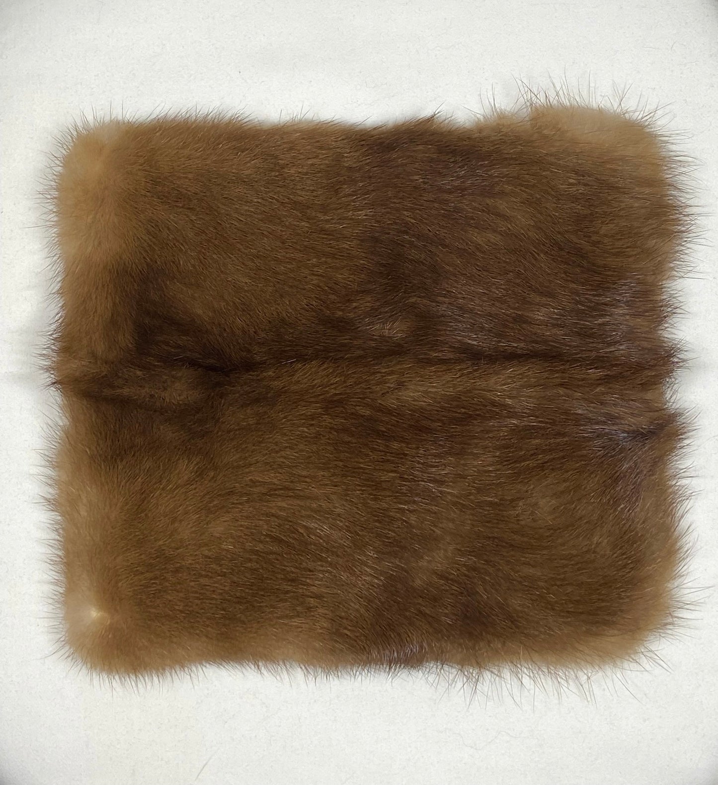 Fur Wallet / Phone Holder - Brown