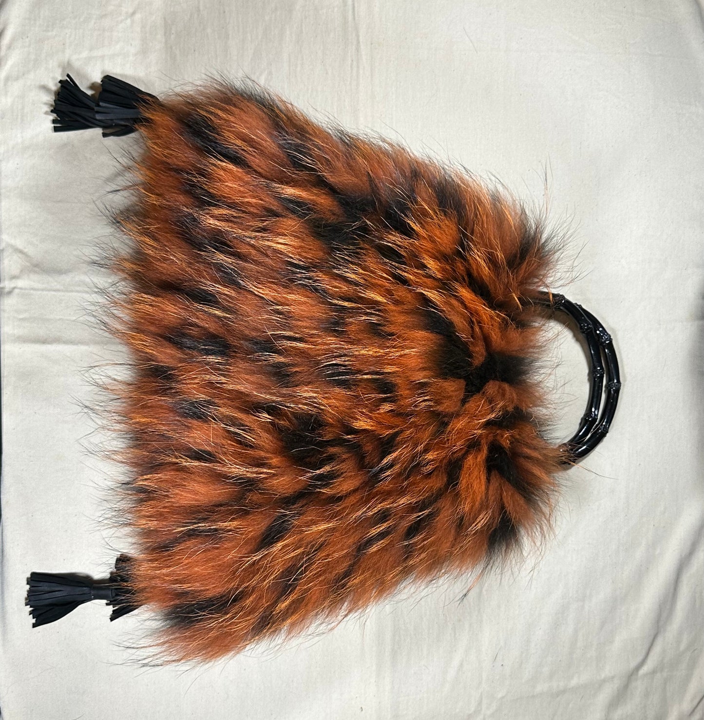 Feathered Fur Handbag