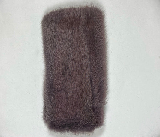 Fur Wallet / Phone Holder - Purple