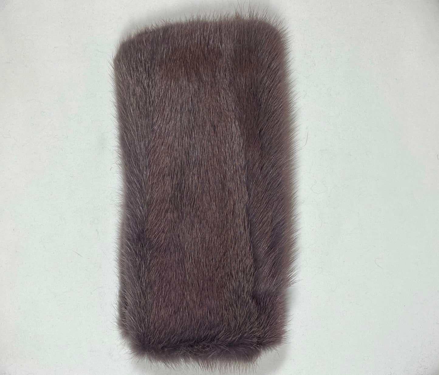 Fur Wallet / Phone Holder - Purple