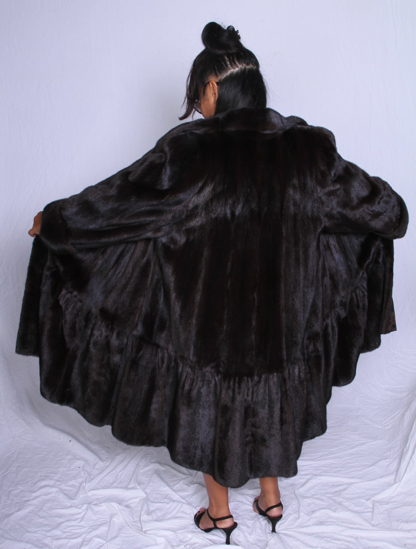 Blackglama Coat w/ Skirt Bottom