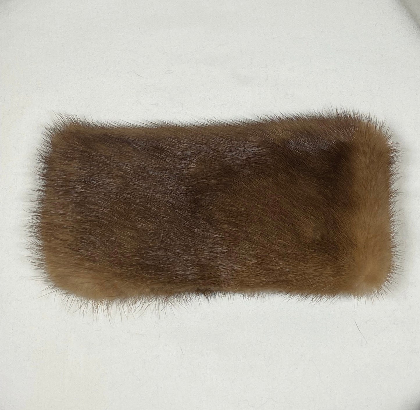 Fur Wallet / Phone Holder - Brown