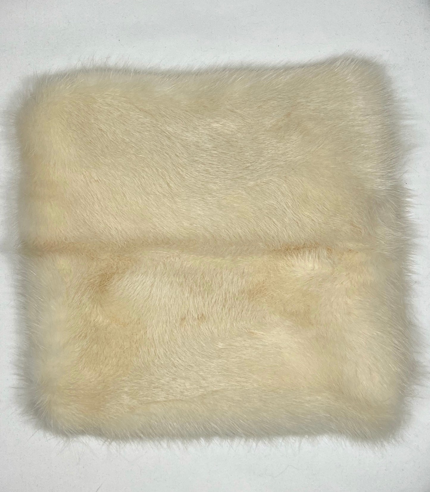 Fur Wallet / Phone Holder - White