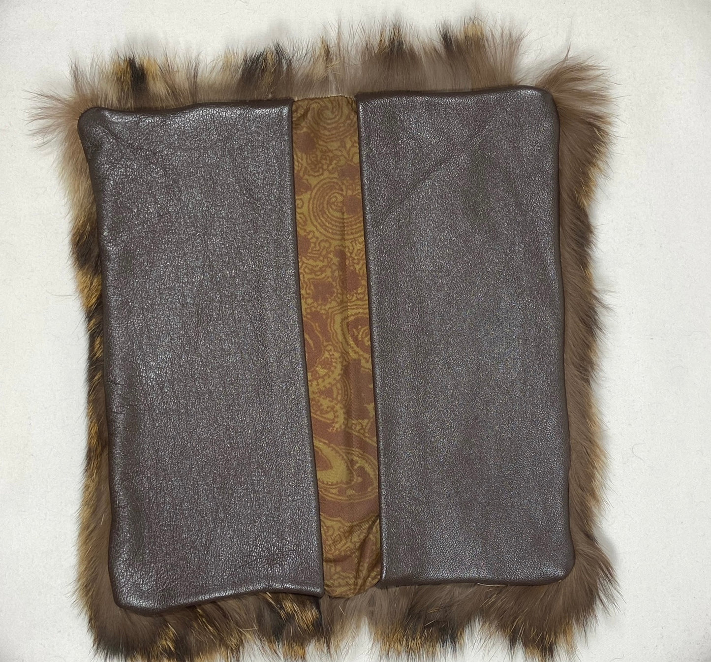 Fur Wallet / Phone Holder - Animal Print