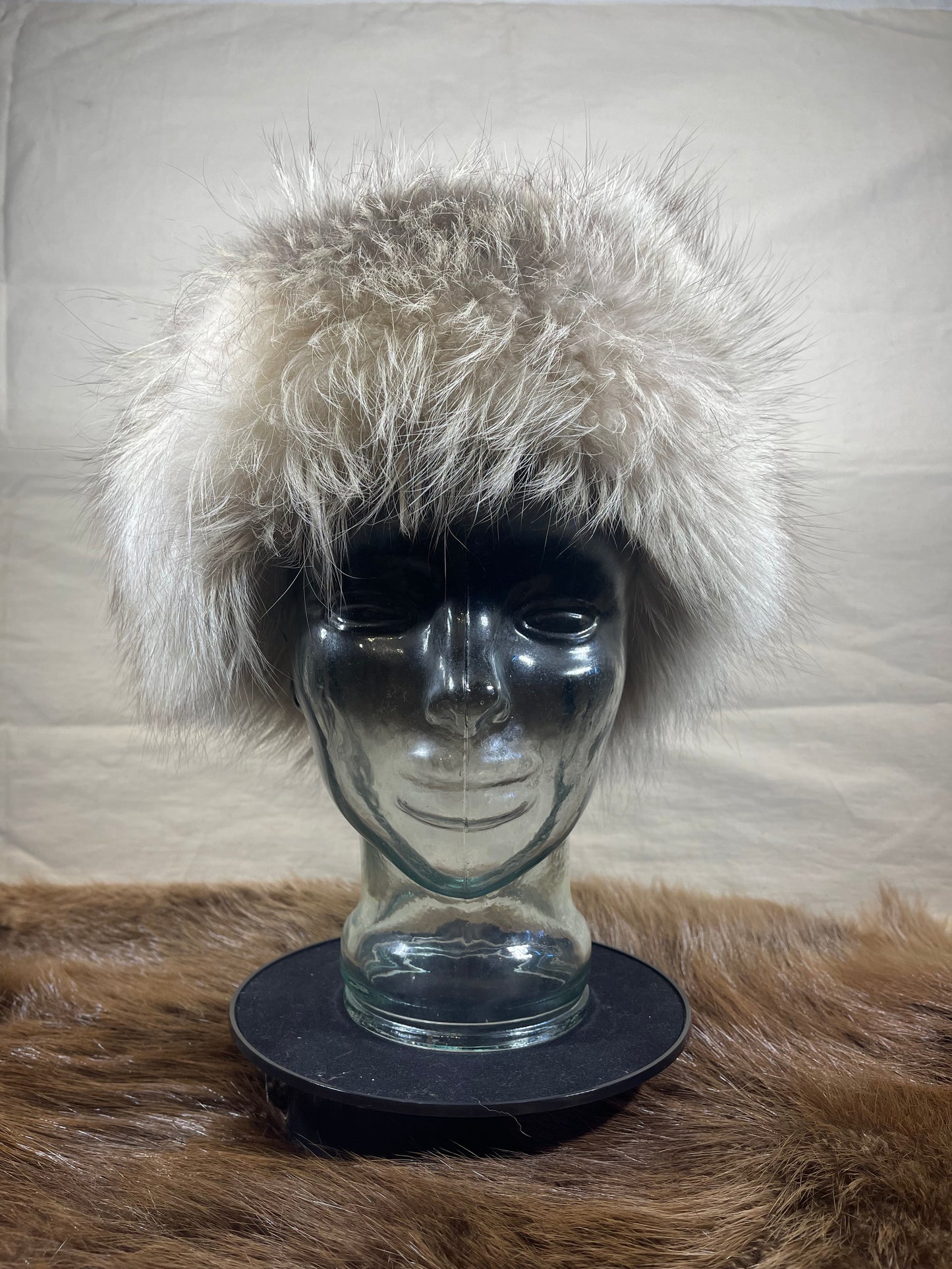 Fur Brimmed Beanie Hat