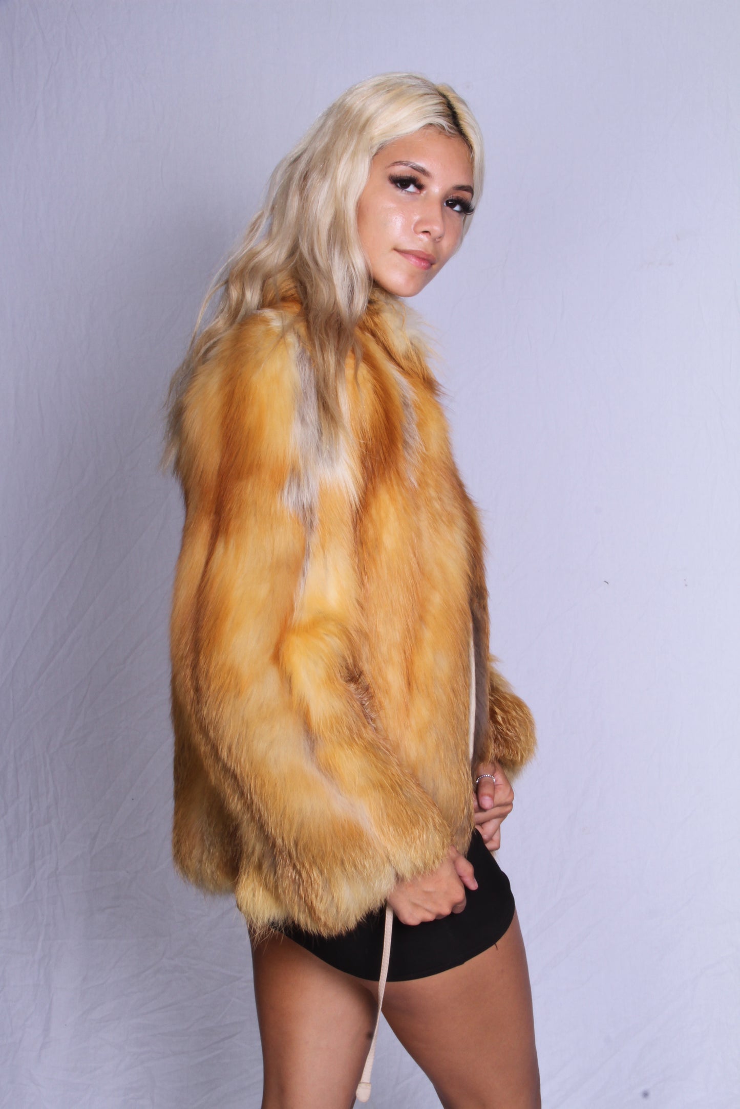 Cherry Red Fox Jacket