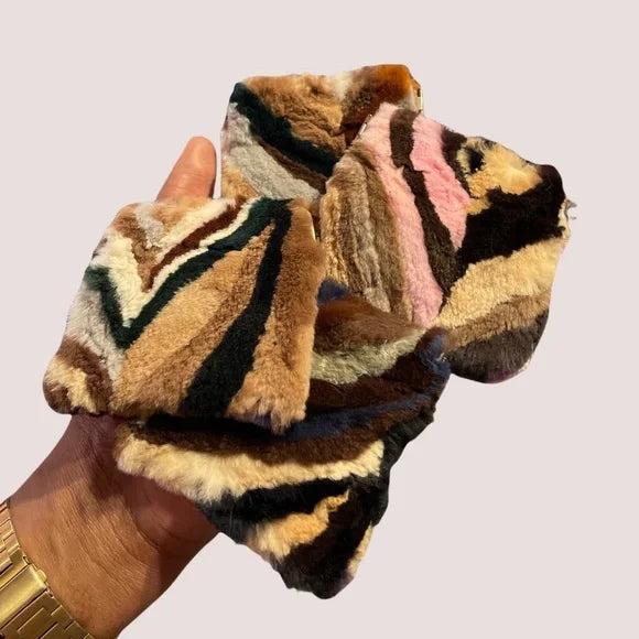 Mink Fur Coin Pouch